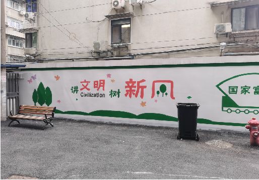 隆里社区墙绘